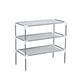 thumbnail image 2 of Estante para zapatos Niveles para el hogar Estante para zapatos Organizador de almacenamiento no tejido de acero inoxidable, 3 niveles Eigraketly  HA005098-01B, 2 of 7