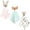 Enchanted Forest 3-Pack, variant on Hudson Baby Unisex Baby Animal Face Security Blanket, Happy Planets 3-Pack, One Size