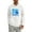 White, variant on RUSSELL ATHLETIC Mens Santiago White Graphic Draw String Hoodie L
