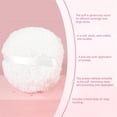thumbnail image 3 of GIXUSIL Jumbo Body Powder Puff, 6in (15cm) Face Powder Puffs, Extra Large Dust Powder Puff Applicator for Loose Mineral Powder Body, Powder Shimmer Powder, White, 1Pcs, 3 of 7
