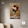 thumbnail image 4 of Delicate Lace Vase Canvas Print Autum Art by Art Remedy, White Frame, 30 x 45, 4 of 6