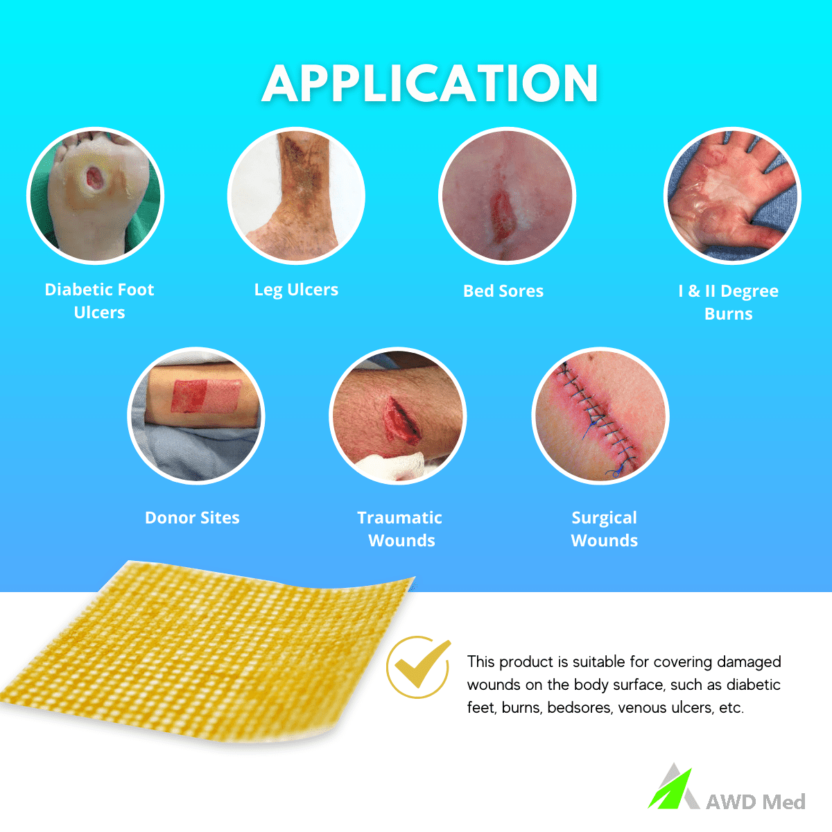 AWD Manuka Honey Gauze Dressing 100 Impregnated Ubuy Nepal