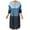 Blue Dresses Clearance, variant on BSDJILFG Sweater Dress for Women 2024-2025,Plus Size Sweatshirt Dress Long Sleeve V Neck Winter Zip-Up Long Shirt Mini Dress ,S-5XL