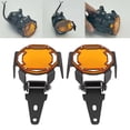 thumbnail image 4 of Fog Lamp Cover, Generous LED Fog Light Cover Exquisite Simple Installation Unique  For Motorcycle For General Purpose For Professional Use For Fog Lamp Orange,Yellow,Blue, 4 of 8