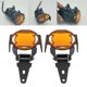 thumbnail image 1 of Fydun Lámpara antiniebla para Motocicleta, Protector de luz, Cubierta Protectora de Aluminio, Protector de lámpara LED, Apto para R1200GS / R1250GS Adventure LC par)Naranja) Khall 1.61121E+12, 1 of 6