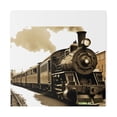thumbnail image 2 of Matte Canvas, Stretched, 0.75" Classic Train Design 017, 2 of 4