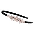 thumbnail image 2 of Eoperou Woman Headband Elegant Style Non Slip Headwear Hair Hoop Band Flower Rhinestone Headdress Hair Accessories, 2 of 8