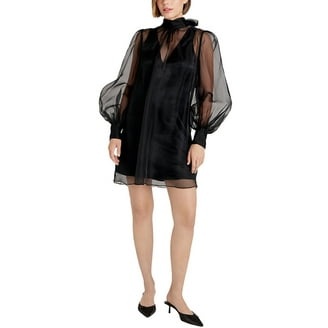Cinq  Sept womens Marlene Mini Dress, 12, Black - Walmart.com