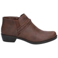 thumbnail image 4 of Easy Street Jalia Women's Ankle Boots Color: Brown Size: 6, 4 of 4