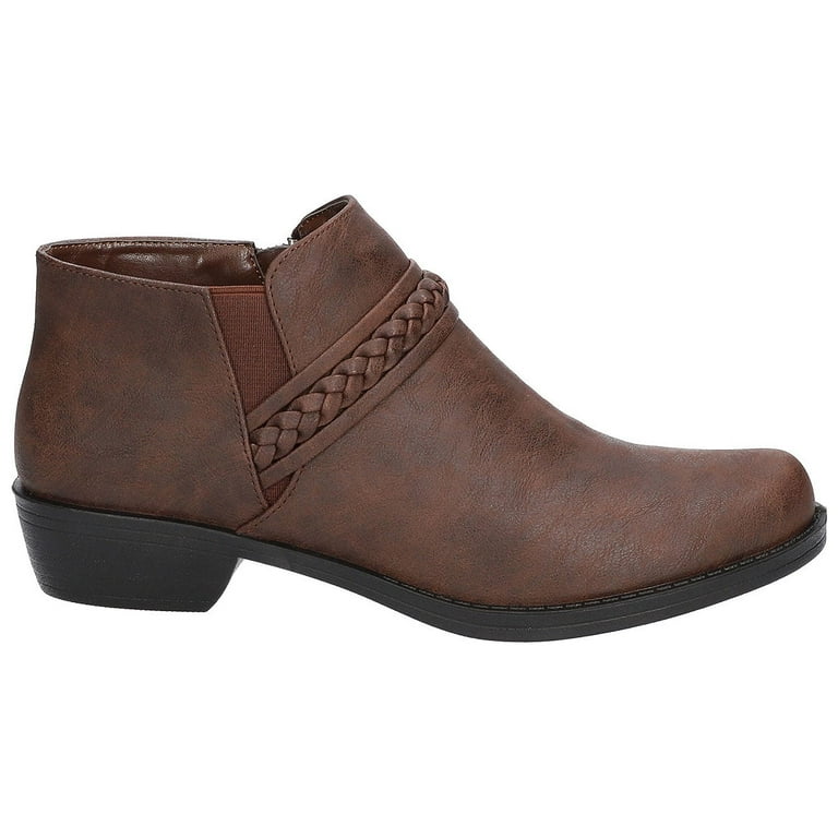 Easy Street Jalia Women's Ankle Boots Color: Brown Size: 6