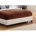 thumbnail image 4 of Homelife 53" Light Beige Cream Curved & Diamond Tufted Headboard Platform Bed, 4 of 4
