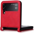 thumbnail image 6 of case for Galaxy Z Flip 4 Case Wallet, Ultra -Thin Retro Style with Card Holder Samsung Flip 4 Case Compatible with Samsung Galaxy Z Flip4 5G, Red, 6 of 14