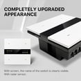 thumbnail image 1 of 3X Tuya Zigbee Smart Scene Switch Lighting Smart Control Scene Control Switch Panel Smart Socket 485 86 Box B, 1 of 7