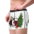 thumbnail image 4 of Naloa Vintage Buffalo Plaid Christmas Camper Print Mens Underwear - Boxers for Men, Classic Briefs for Men, 4 of 9