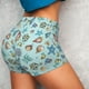 thumbnail image 4 of Fotbe Sea Shells 2 Shorts Sin Costuras – Shorts Deportivos de Cintura Alta para Mujer, Elásticos para Gimnasio, Yoga, Running o Ciclismo-Small, 4 of 8