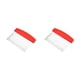 thumbnail image 2 of Advancent Gran oferta, 1 pieza, raspador de multiusos, picador para hornear, cocina, herramienta para raspar pan de Pizza de acero rojo 2piezas, 2 of 6