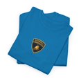 thumbnail image 3 of Lamborghini Classic Italian V12 Supercar Emblem Tee T-Shirt Print Small Design - Sapphire / M, 3 of 5