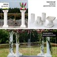 thumbnail image 4 of Efavormart 4 Pack White PVC Empirical Roman Inspired Pedestal Column Extension, 4 of 8