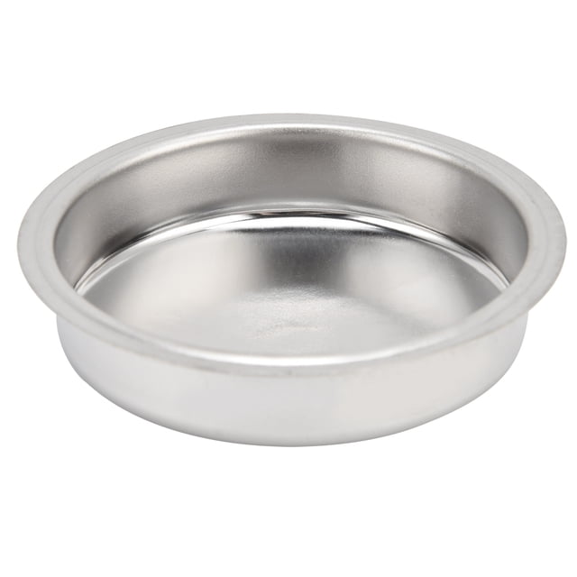 HURRISE 51mm Machine à Café en Acier Inoxydable Filtre Borgne Métallique Insert pour Delongh EC680 EC685, Disque de Nettoyage de Reflux, Disque de Reflux