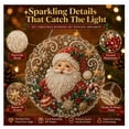 thumbnail image 6 of 2026 Christmas in July DIY Diamond Art Hanging Ornament – Handmade Sparkling Christmas Keepsake Santa Design Hanging Ornament Summer Creative Project, 6 of 7