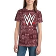 thumbnail image 4 of W-W-E T-Shirts For Boys Girls, Kids Fashion Tee Shirts, Soft Crew Neck Tops, Xs-Xl, 4 of 7