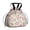Pioneer Flower Floral, variant on Pioneer Flower Floral Print Pattern Drawstring Lunch Bag Women - Drawstring Lunch Bag Insulated for Work Office - Stain-Resistant Large Lunchbags for Women with Multi-Pockets