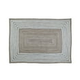 thumbnail image 1 of Gypsie Blu Braided Natural Fiber Jute Area Rug Indoor Home Decor Area Runner Striped Pattern Vintage Rugs Online, 1 of 6
