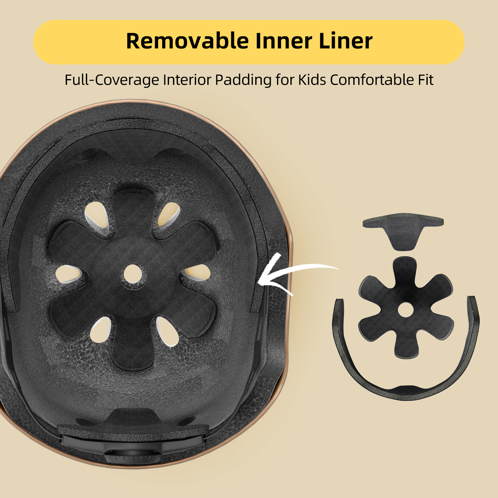 XJD Toddler Bike Helmet Lightweight Kids Ages 1-5 photo 5