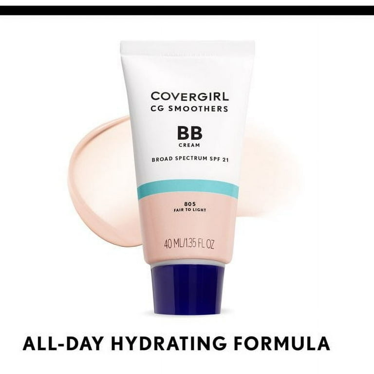 COVERGIRL Smoothers BB Cream with SPF 21, 815 Medium to Dark, 1.35 fl oz