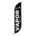 thumbnail image 2 of Vapor Feather Flag(11.5Feetx2.5Feet) By Dreamcontroller For Business Outside With Optional Add-On Pole(15Feet) and Groundspike | Custom Swooper Flag | Made In Usa, 2 of 7