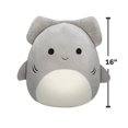 thumbnail image 2 of Squishmallows 16 inch Tank the Gray Hammerhead Shark - Child's Ultra Soft Stuffed Plush Toy, 2 of 8