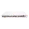 thumbnail image 3 of HPE Networking Instant On 1960 48G 2XT 2SFP+ Switch - Switch - L3 Lite - Intelligent - 48 x 10/100/1000 + 2 x 10 Gigabit SFP+ + 2 x 10 Gigabit Ethernet - Bureau, Montable en Rack, 3 of 4