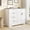 Brown + White, variant on Danolapsi Wardrobe Closet with Drawers,43.3 in Wardrobe Armoire Closet with 4 Drawers and Hanging Rod,Low Storage Cabinet for Hanging Cloth and Double Doors,Multifunctional Wooden Dresser for Bedroom