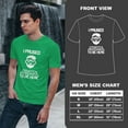 thumbnail image 4 of Greenyef Graphics I Paused My Game to Be Here Gamer Gift Funny Tee Men's T-Shirt Style-37 (Antique Irish & White, Large), 4 of 6