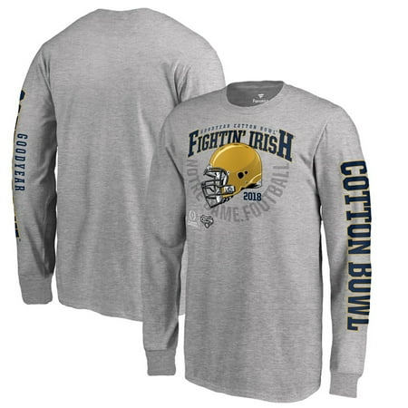 Notre Dame Fighting Irish Fanatics Branded Youth College Football Playoff 2018 Cotton Bowl Bound Long Sleeve Cover