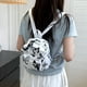 thumbnail image 5 of Mujeres de gran capacidad Fashionalbe Simple Commuter bolso mochila coreana (blanco) Ndcxsfigh Para Estrenar, 5 of 6