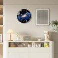 thumbnail image 4 of Wall Clock Blue Powder Color Silent And Non Ticking 12 Inch Circular Clock Battery Quartz Analog Living Room Kitchen Bedroom Home School Decoration, 4 of 7