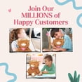 thumbnail image 6 of Lilly's Love 5lb Weighted Stuffed Animal for Anxiety Relief, Lion, Sensory Plush for Kids & Adults, 6 of 7