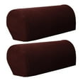 thumbnail image 2 of 2pcs Premium Elastic Armrest Covers Fits for Most Sofa Arms,Soft Sofa Cover, 2 of 4