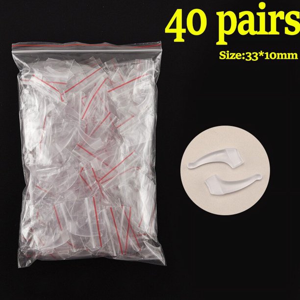 Gancho de silicona para las orejas, soporte antideslizante para las gafas, sujeción transparente, accesorios para gafas de sol, agarre anticaída