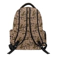 thumbnail image 2 of HUISEFOR Brown Camo Bow School Backpack for Girls 17 Inch Large Capacity Bookbag with Adjustable Shoulder Strap, Lightweight School Bag Comfortable College Students Backpacks Age 6-18, 2 of 7