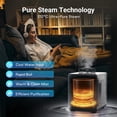 thumbnail image 2 of Humidificador Livatro Warm Mist de acero inoxidable de 3 litros con modo de reposo, 2 of 8