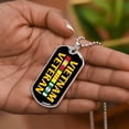 thumbnail image 5 of Vietnam Veteran dog tag - Graphic Military Dog Tag Necklace (Optional Personalized Engraving), 5 of 5