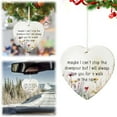 thumbnail image 7 of 1Pc Thank You Gifts Never Forget The Difference That You Make Ceramic Ornament Keepsake Sign Heart Plaque Farewell Going Away Goodbye Appreciation Retirement Gifts for Women Men Coworker Boss Friend, 7 of 7