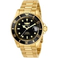 thumbnail image 1 of Mens Pro Diver Automatic 3 Hand Black Dial Watch - Gold Tone, 1 of 1