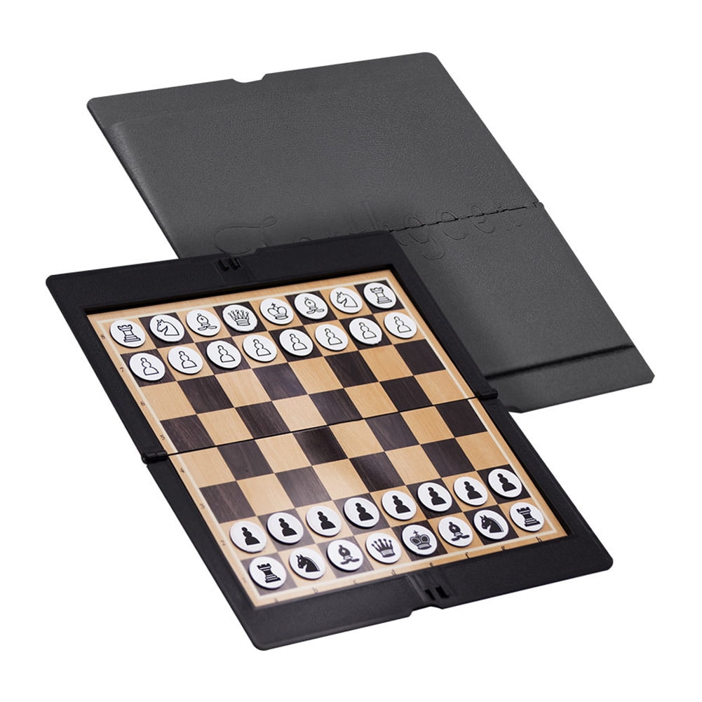 High Grade Chess Set Student Magnetic Folding Fun Pocket Wallet Mini Portable 