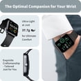 thumbnail image 3 of Smart Watches for Men Women, 1.8" Screen Activity Tracker, Heart Rate/Sleep/SpO2 Monitor, Make/Answer Calls, IP68 Waterproof Smar, 3 of 7
