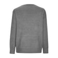 thumbnail image 4 of Lovskoo Cardigan Sweaters for Women Open Front Trendy Solid Color Long Sleeve Shirts Oversized Winter Outerwear Tops Gray, 4 of 6