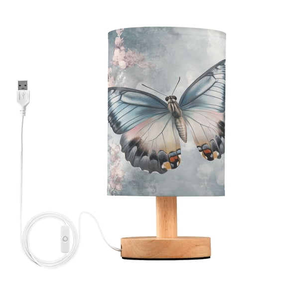 BZSMCE Lamp Modern Ffyy3_a_butterfly_is_surrounded_by_flowers_colorful_and_beautif_88195392-6736-475b-a192-a5f797f4f113 Creative Patter Night Light