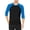 Black_Aqua, variant on Men's Baseball Raglan 3/4 Sleeve Plain Jersey Team Uniform Athletic T-Shirts